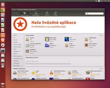 Centrum softwaru pro Ubuntu