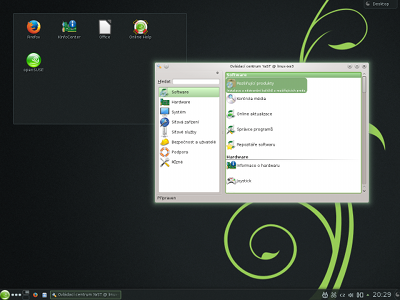 Prostředí KDE 4.11 a konfigurační nástroj YaST