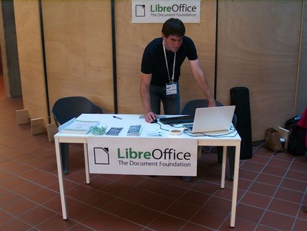 Stánek kancelářského balíku LibreOffice