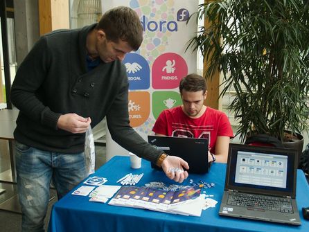 Stánek distribuce Fedora, OpenAlt 2015