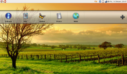 Upravené Ubuntu s Dell Desktop