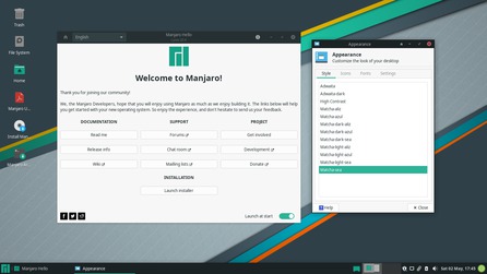 Manjaro 20.0 Xfce