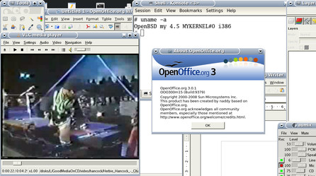 OpenOffice.org 3.0 je novinkou OpenBSD 4.5