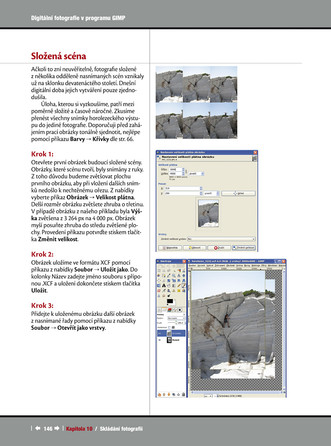 Ukázka z knihy Digitální fotografie v programu GIMP, autorsky chráněný materiál © Computer Press, a.s.