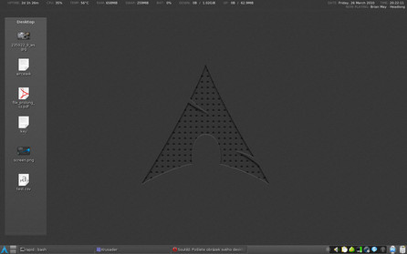 Honza Tvrdík, Arch linux, KDE 4.4