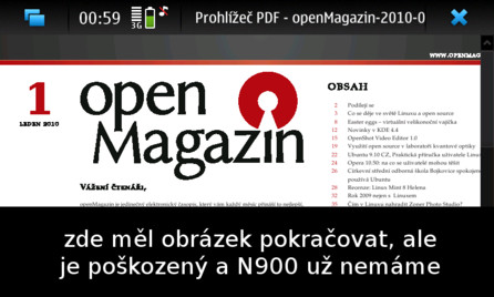 OpenMagazin v Maemu