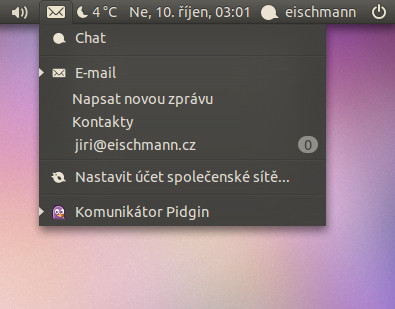 ...a Ubuntu 10.10 – Nový vzhled se liší v detailech