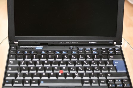 Detail klávesnice