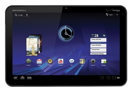 Tablet Motorola Xoom s Androidem 3.0