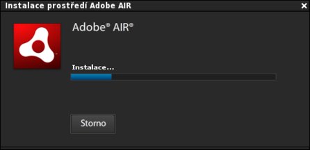 Instalace Adobe AIR