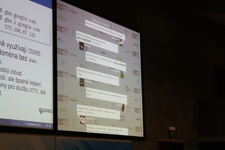 Twitter provázel #LinuxAlt od začátku až do konce, foto @adela_cz