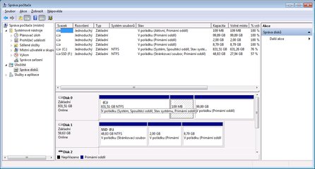 Správa počítače ve Windows 7