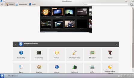 Muon Discover – nové „centrum softwaru“ pro Kubuntu