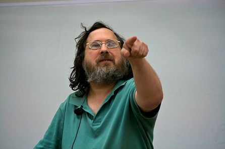 Richard Stallman, „otec zakladatel“ svobodného softwaru (foto D'Arcy Norman, CC-BY)