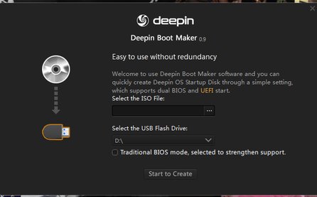 Deepin Boot Maker je jednoduchý program, který však skvěle svůj úkol zvládá