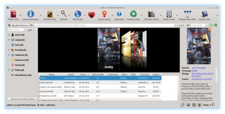 Správce elektronické knihovny Calibre 2.0