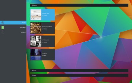 Plasma Media Center (© KDE e.V.)