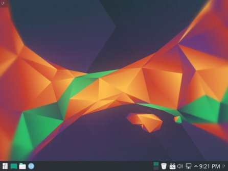 KDE Plasma 5.5 (v distribuci Manjaro)