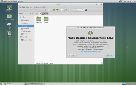 Mate 1.12 (screenshot, CC CC BY-SA 3.0)