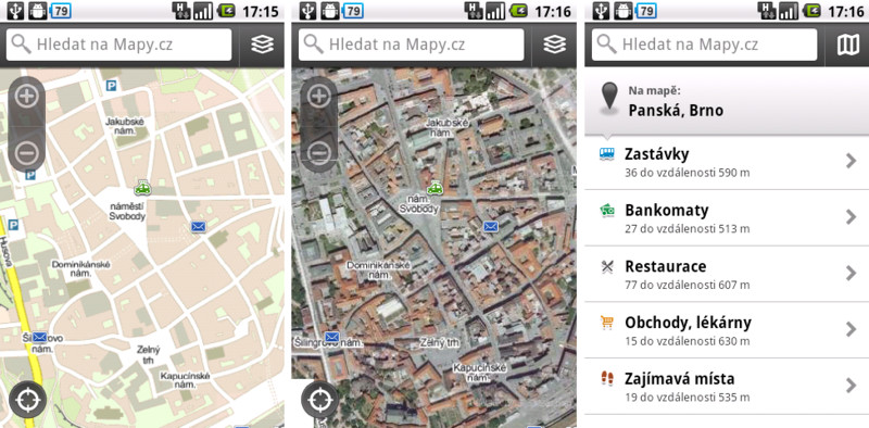 Mapy.cz – důstojná konkurence mapám od Googlu