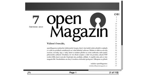 openMagazin v Kindle