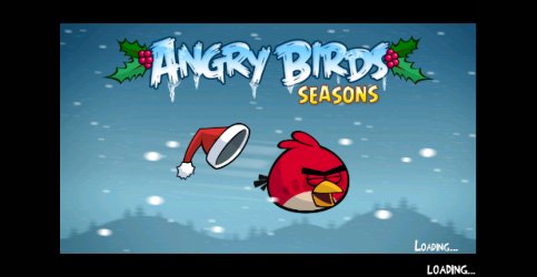 Vánoční edice Angry Birds