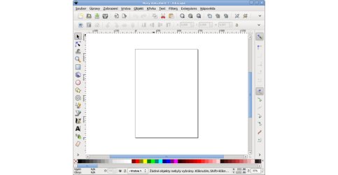 Nový dokument v Inkscape