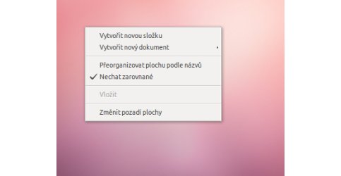 Nabídky zobrazené pravým tlačítkem myši jsou nově světlé