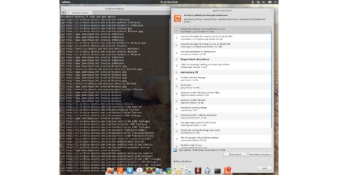 Správce aktualizací nezapře Ubuntu