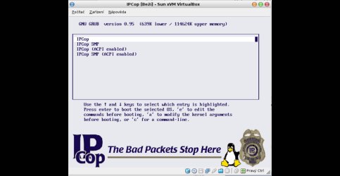 Zavaděč GRUB systému IPCop