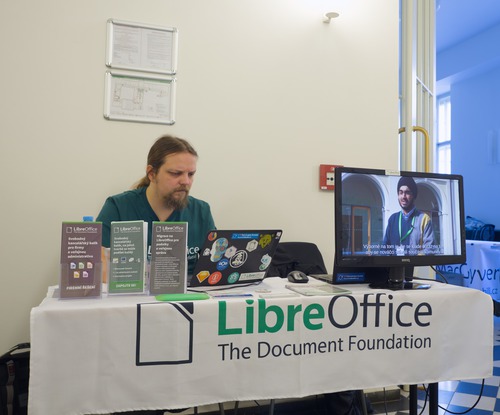 Stánek LibreOffice na konferenci InstallFest 2024