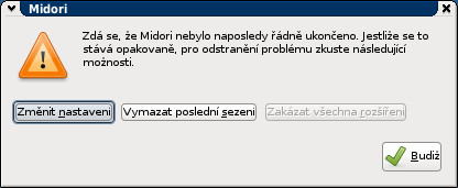 Midori nebylo naposledy řádně ukončeno