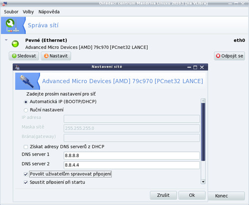 DrakNetCenter je nástroj pro správu sítí a jejich nastavení...