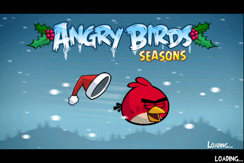 Vánoční edice Angry Birds