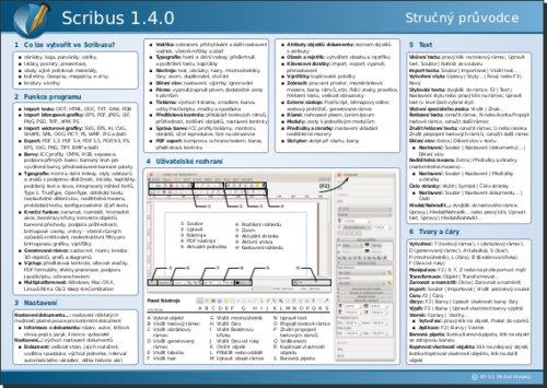 Scribus 1.4.0: Stručný průvodce