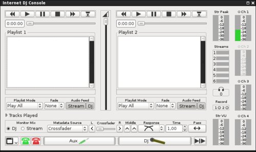 Internet DJ Console