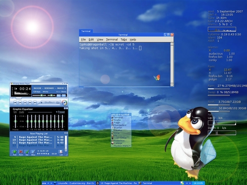 Téma Windowbox, http://customize.org/fluxbox/themes/53203