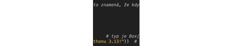 Python 3.13 výchozí typování