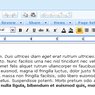 Zoho Notebook - práce s textovým dokumentem