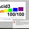 Testovací stránka webových standardů projektu Acid3
