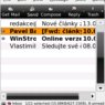 Claws Mail na mobilním telefonu Openmoko Freerunner