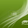 Přihlašovací obrazovka openSUSE 12.1