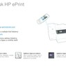 Stránka, kterou vytiskne tiskárna, poradí, jak zprovoznit HP ePrintCenter