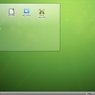 Výchozí podoba prostředí KDE v distribuci openSUSE