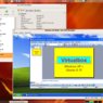 VirtualBox se spuštěným hostovaným systémem Windows XP