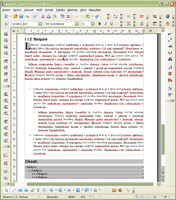 Správne zobrazené OpenType písmo v OpenOffice.org vo Windows