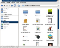Správce souborů Thunar, pro srovnání