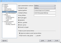 Nastavení češtiny v programu LyX