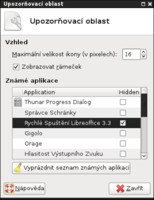 Skrytí Rychlého spuštění LibreOffice