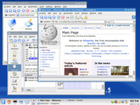 KDE 3.5 (KDE development team, Wikipedia)
